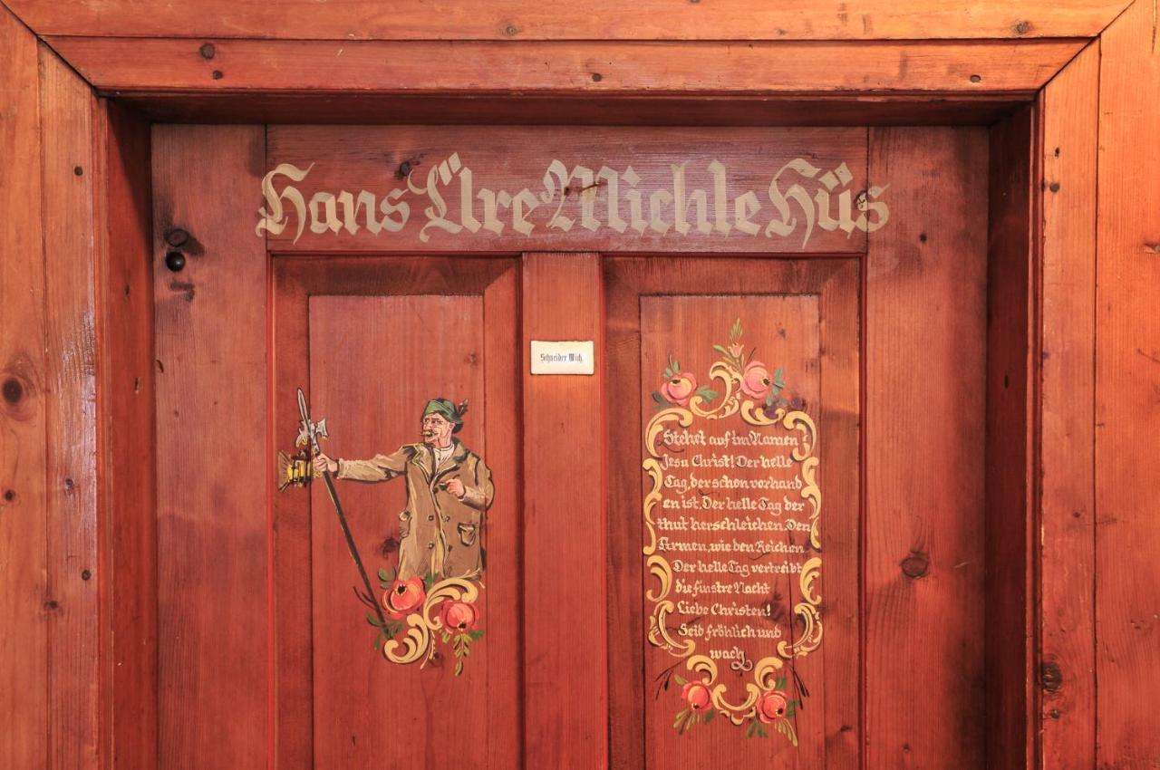 Wohlfuehl-Ferienwohnungen Schneider Бад Хинделанг Екстериор снимка